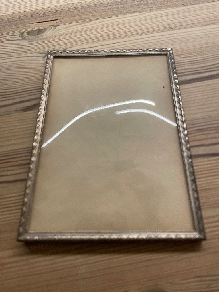 Fotolijstje, Ophalen, Gebruikt, Zilver, Standaard fotolijst