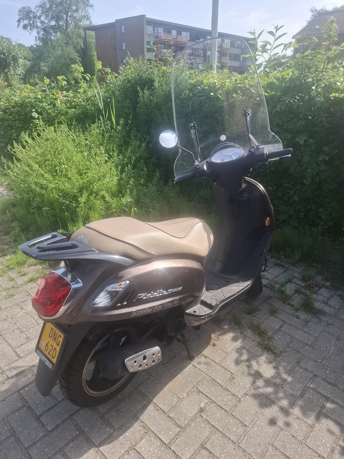 Sym fiddle 5, Fietsen en Brommers, Ophalen, Zo goed als nieuw, Benzine