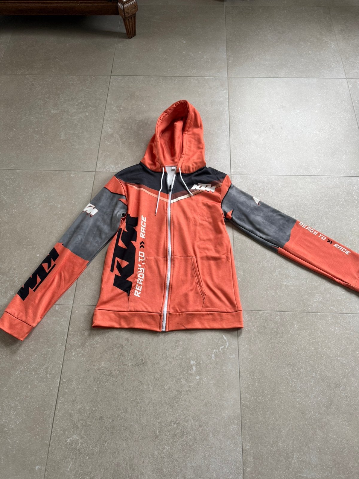 Sportief oranje vest/jack met KTM racing mt XL, Ophalen of Verzenden, Zo goed als nieuw