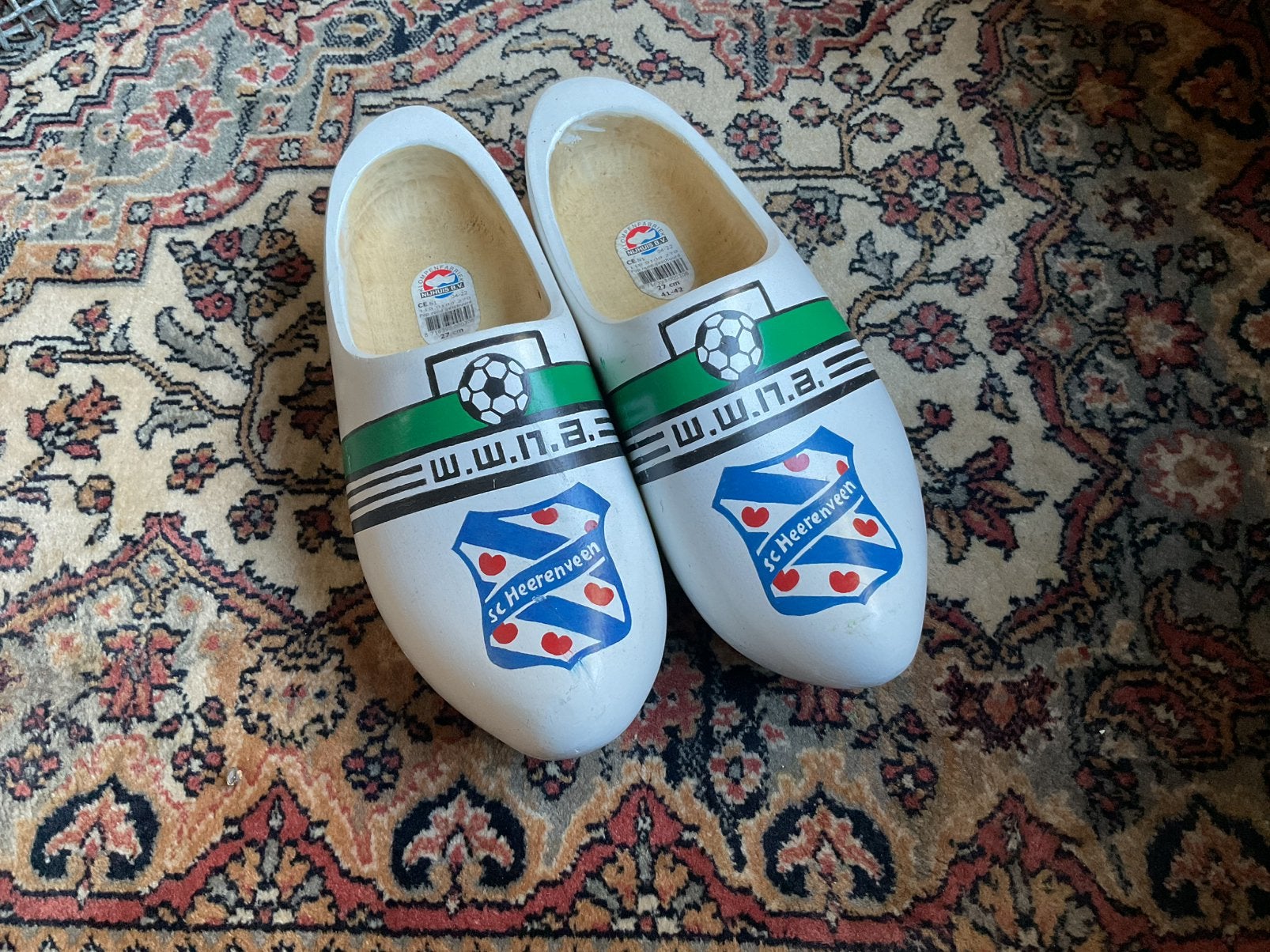 Klompen met Heerenveen logo, Ophalen, Zo goed als nieuw, Overige typen