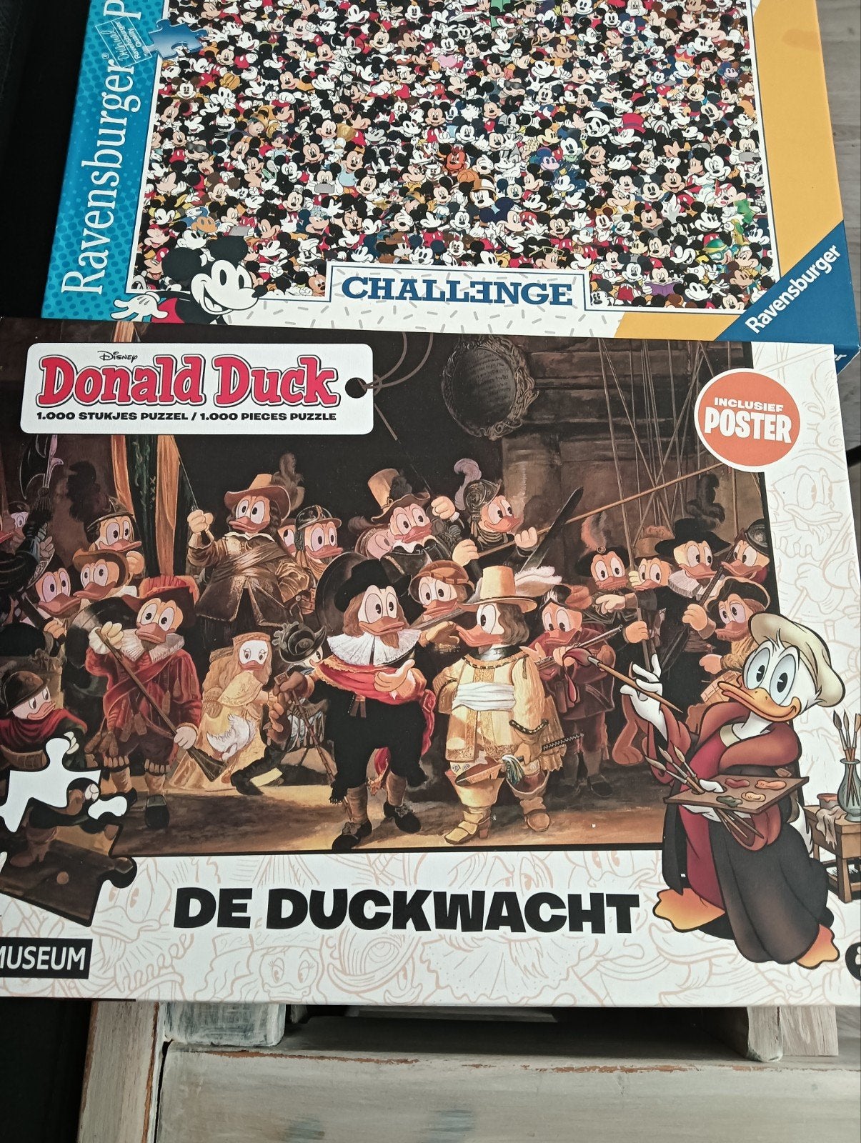 puzzel 1000 stukjes, Ophalen of Verzenden, 500 t/m 1500 stukjes, Zo goed als nieuw