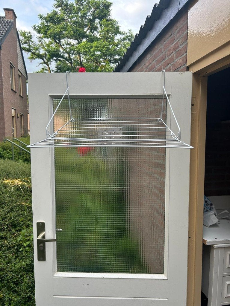 Wasrek deur, Tuin en Terras, Droogmolens en Wasrekken, Ophalen, Gebruikt, Wasrek