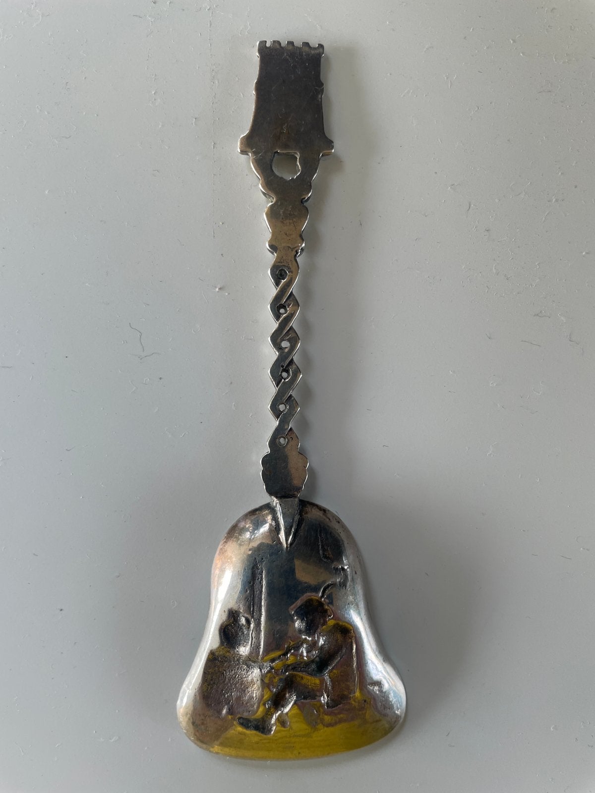 Antieke zilveren lepel, Verzenden, Zilver