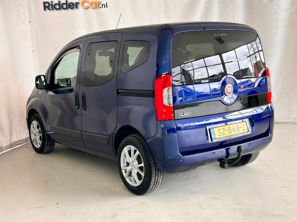 Fiat Qubo 1.4 Actual|TREKHAAK|VELGEN|AIRCO|ELEKRAAM|PARKSENS, Auto's, Fiat, Voorwielaandrijving, Euro 5, 15 km/l, 4 cilinders