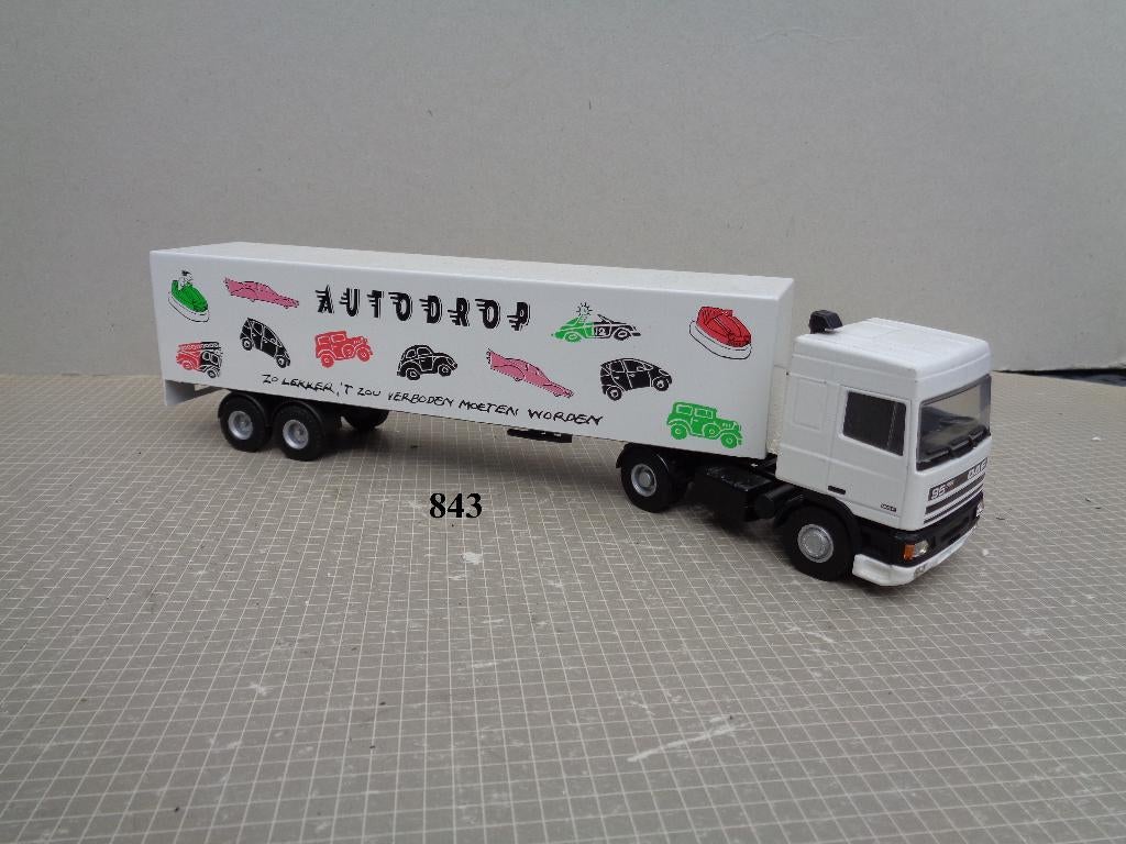 daf 95 auto drop, Hobby en Vrije tijd, Ophalen of Verzenden, Nieuw, Bus of Vrachtwagen, Lion Toys