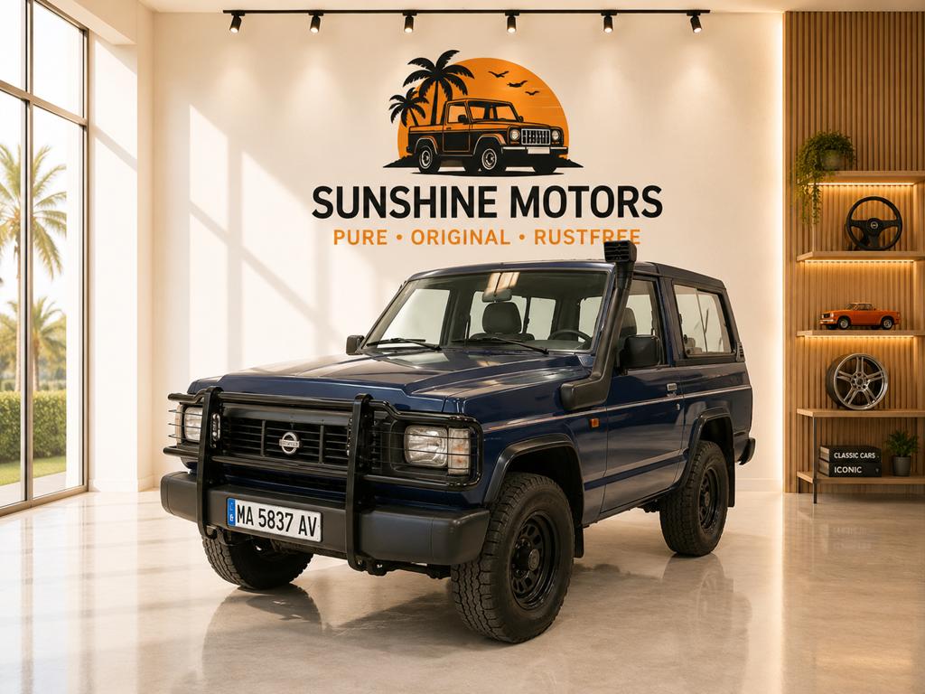 Nissan Patrol, 2.8 diesel, 6 cyl., 5 zits, bj 1990, Auto's, Automaat, Blauw, Patrol, Bedrijf