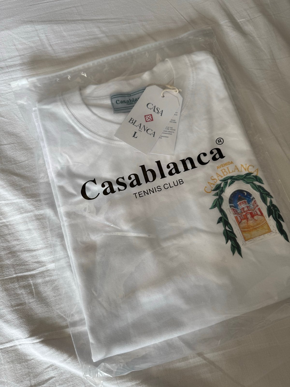 Casablanca T-shirt heren, Ophalen of Verzenden, Nieuw, Maat 46 (S) of kleiner, Wit