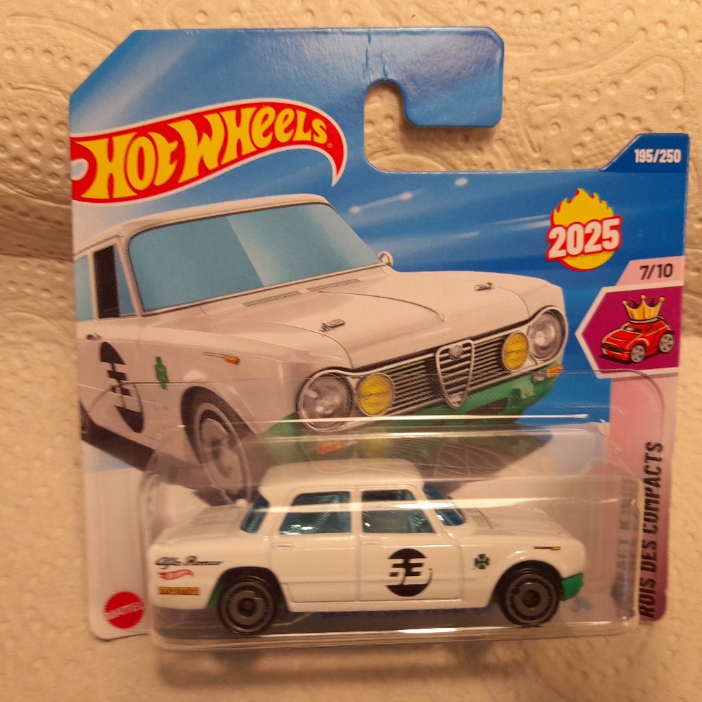 Hotwheels Alfa Romeo Guilia MOC, Hobby en Vrije tijd, Ophalen of Verzenden, Nieuw, Auto
