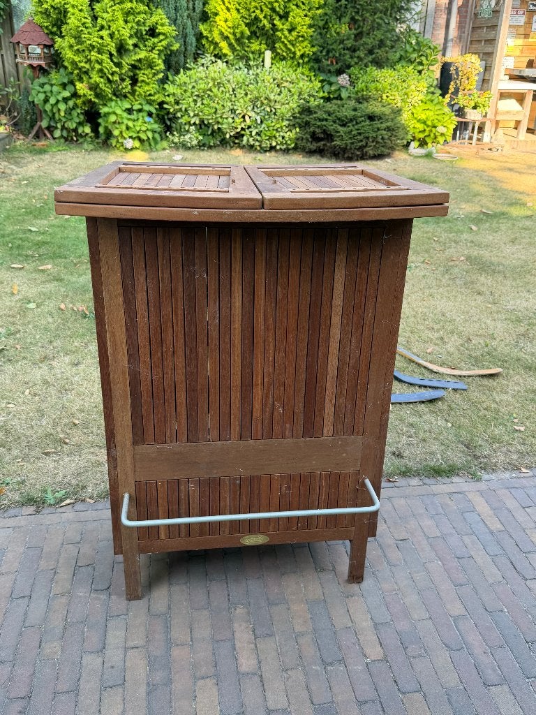 Houten buitenbar / inklapbare bar, Ophalen of Verzenden, Gebruikt