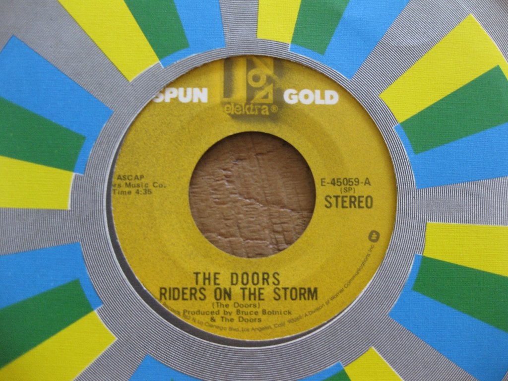 Vinyl single The Doors   "Riders on the storm", Cd's en Dvd's, Ophalen of Verzenden, Gebruikt, Pop