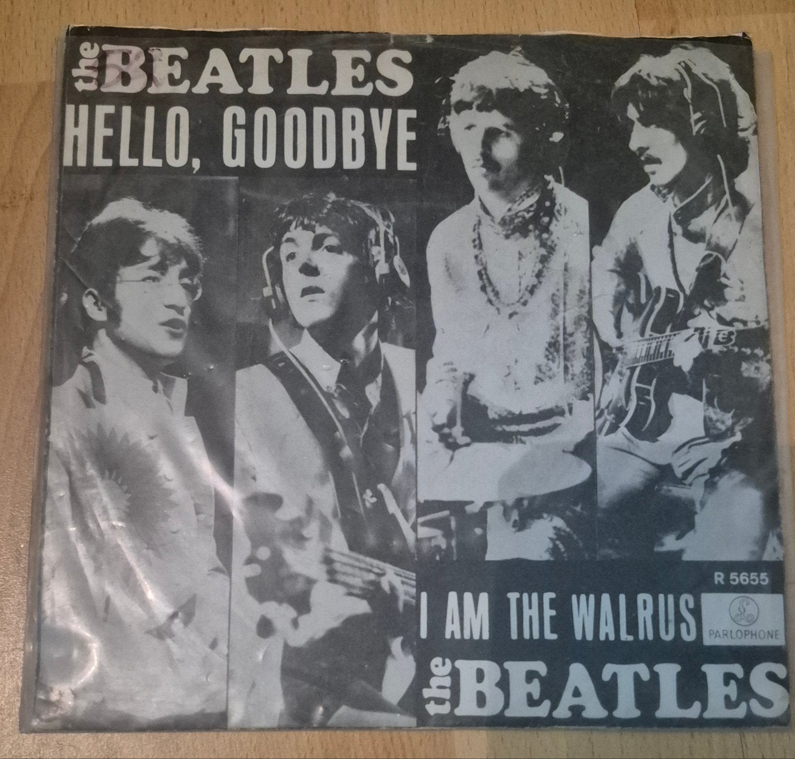 The Beatles - Hello, Goodbye  I Am The Walrus (Vinyl Single), Cd's en Dvd's, Gebruikt, Fotohoes, 7 inch, Ophalen of Verzenden
