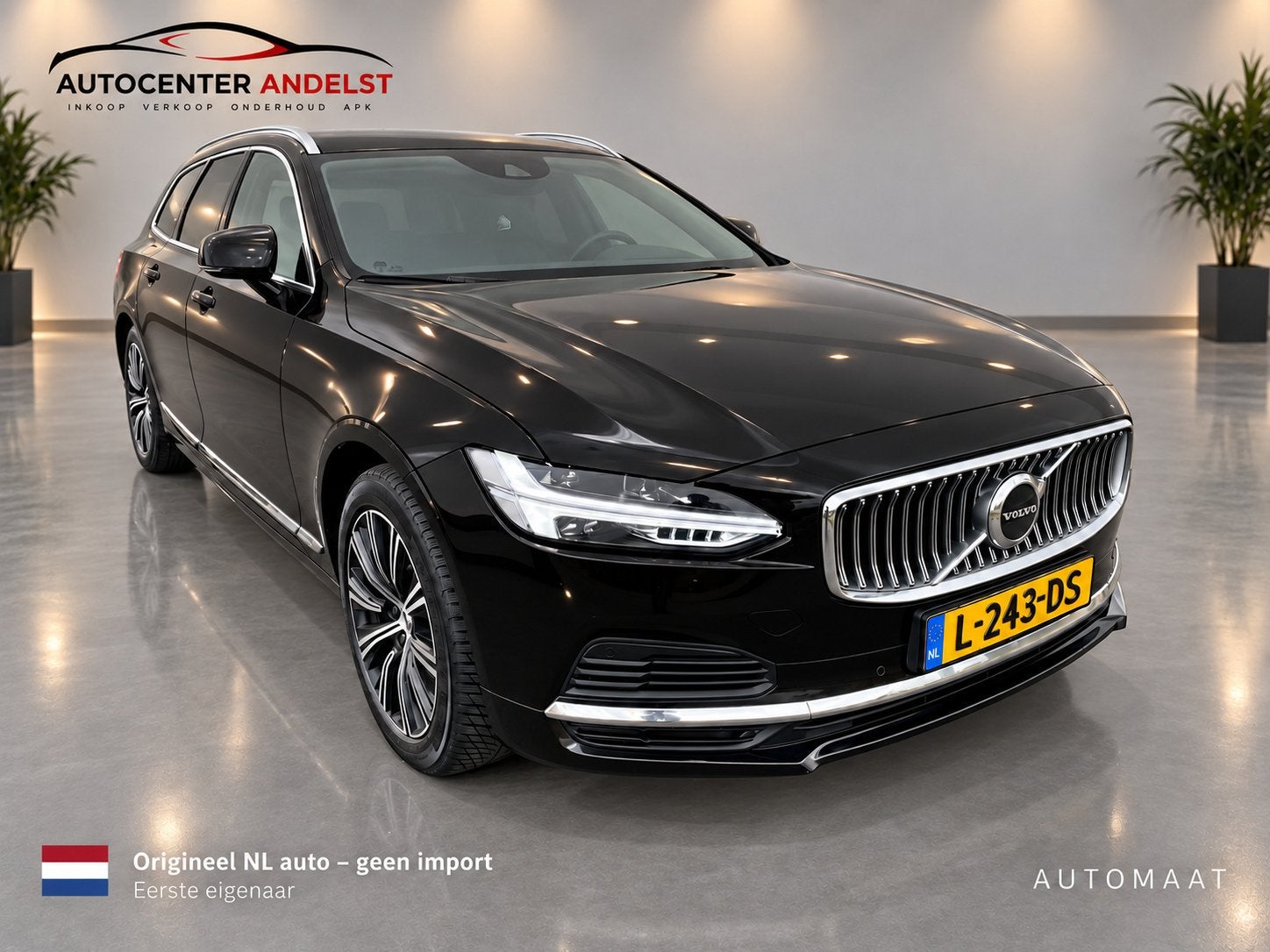 Volvo V90 2.0 T6 AWD Business Pro, Trekhaak, Acc, Cam, Pdc,, Auto's, Automaat, Dealer onderhouden, Euro 6, 4 cilinders