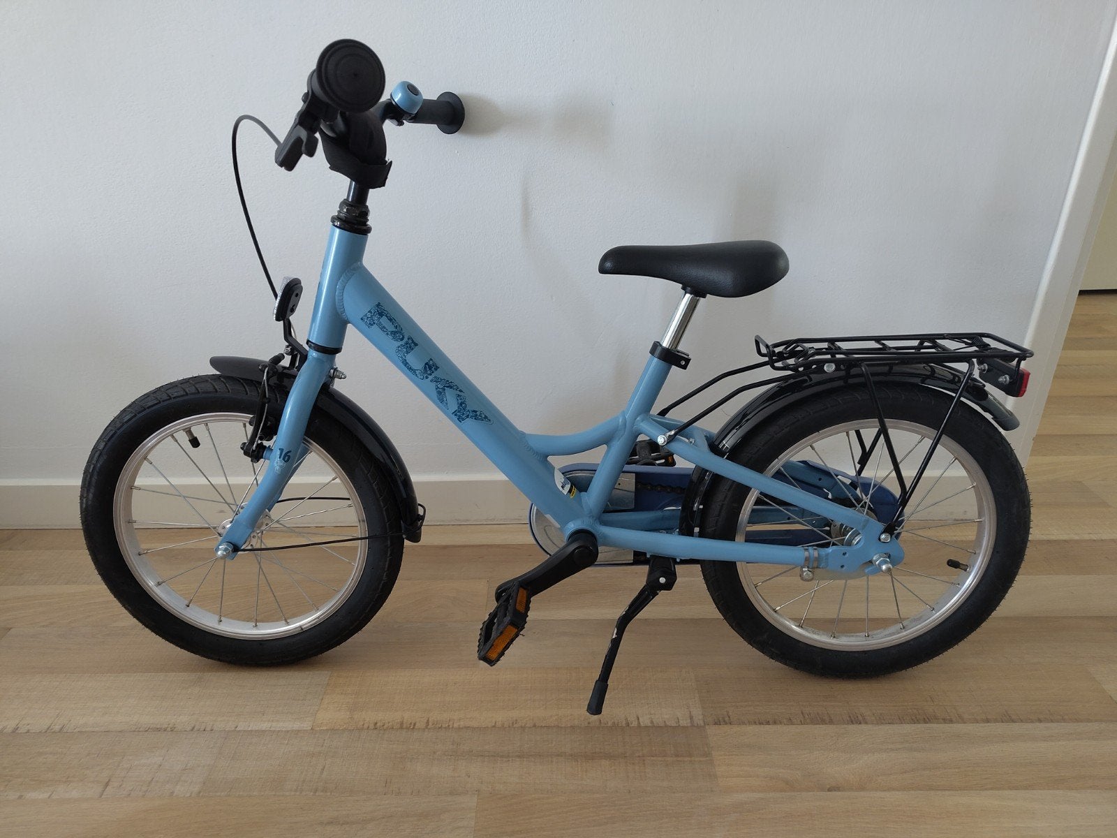 Puky fiets 16inch blauw zo goed als nieuw, Fietsen en Brommers, Ophalen, Zo goed als nieuw, 16 tot 20 inch