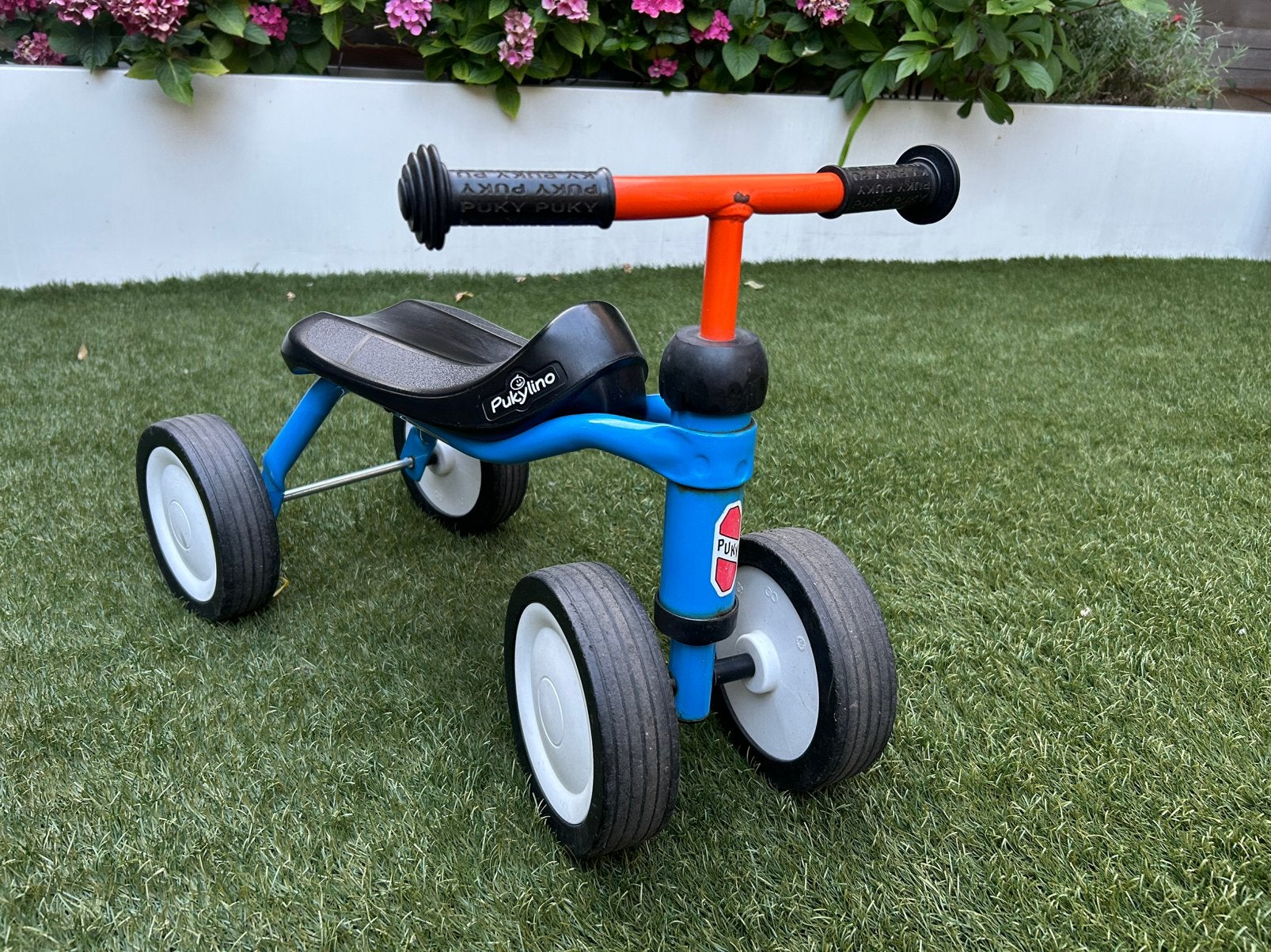 Puky pukylino blauw, Kinderen en Baby's, Speelgoed | Buiten | Voertuigen en Loopfietsen, Ophalen, Gebruikt, Loopfiets