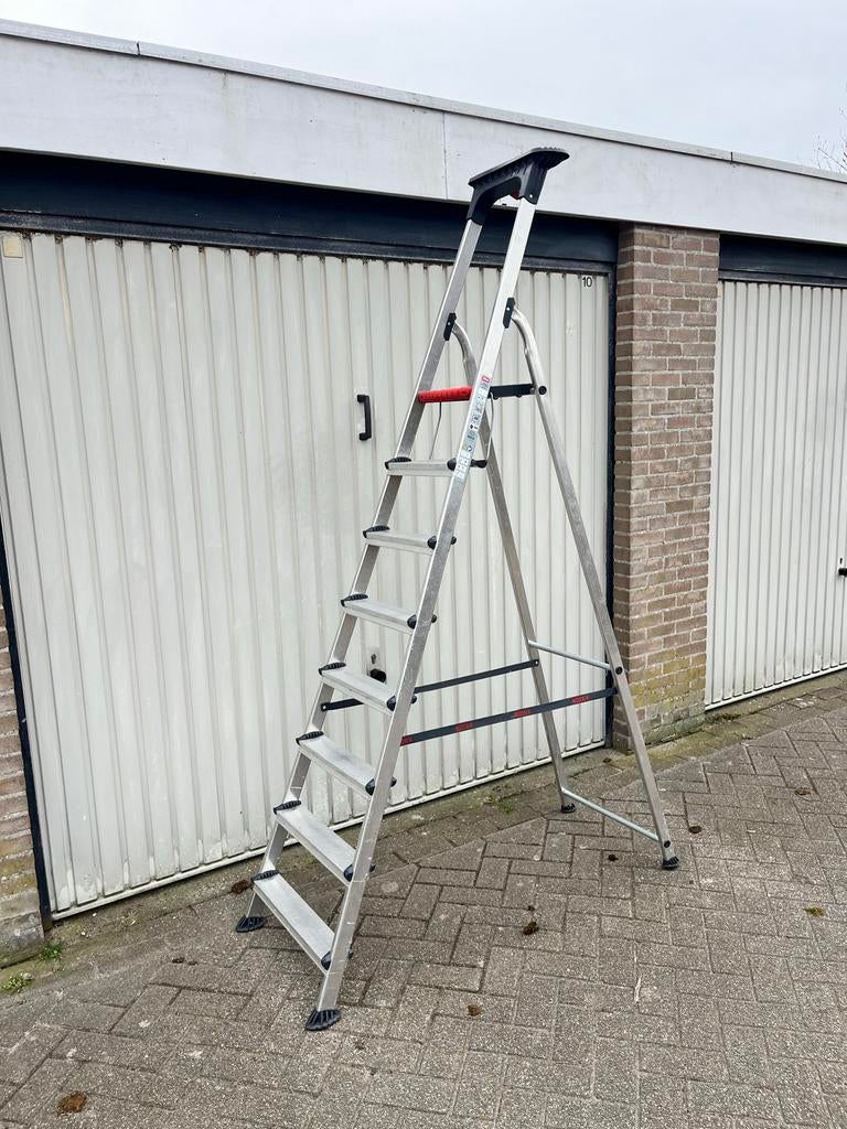 Altrex Double Decker Trap 1x8, Doe-het-zelf en Verbouw, Ladders en Trappen, Ophalen, Zo goed als nieuw, Trap, 2 tot 4 meter