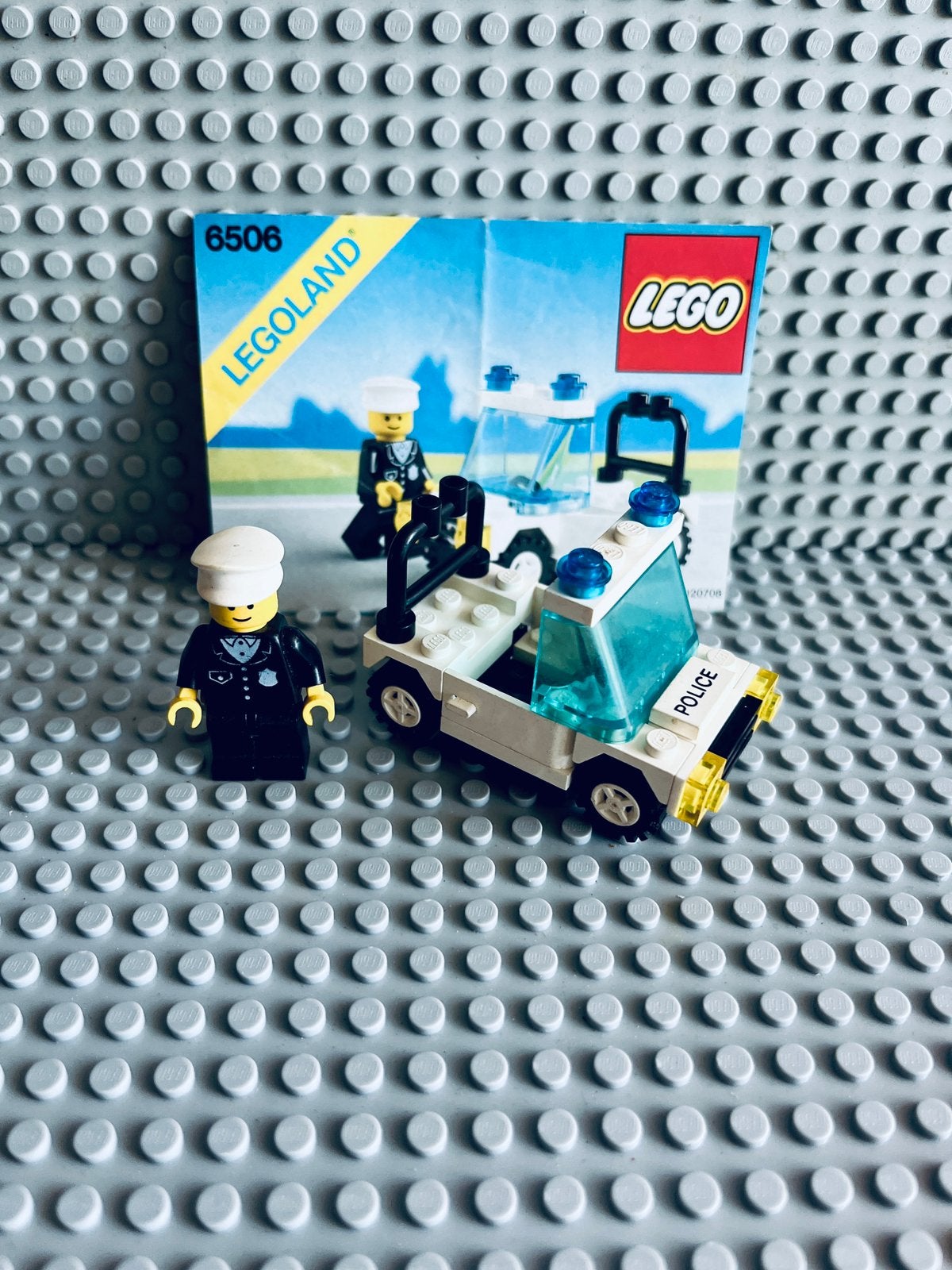 LEGO Classic Town 6506 Politie auto ‍️, Kinderen en Baby's, Speelgoed | Duplo en Lego, Compleet, Gebruikt, Lego, Ophalen of Verzenden