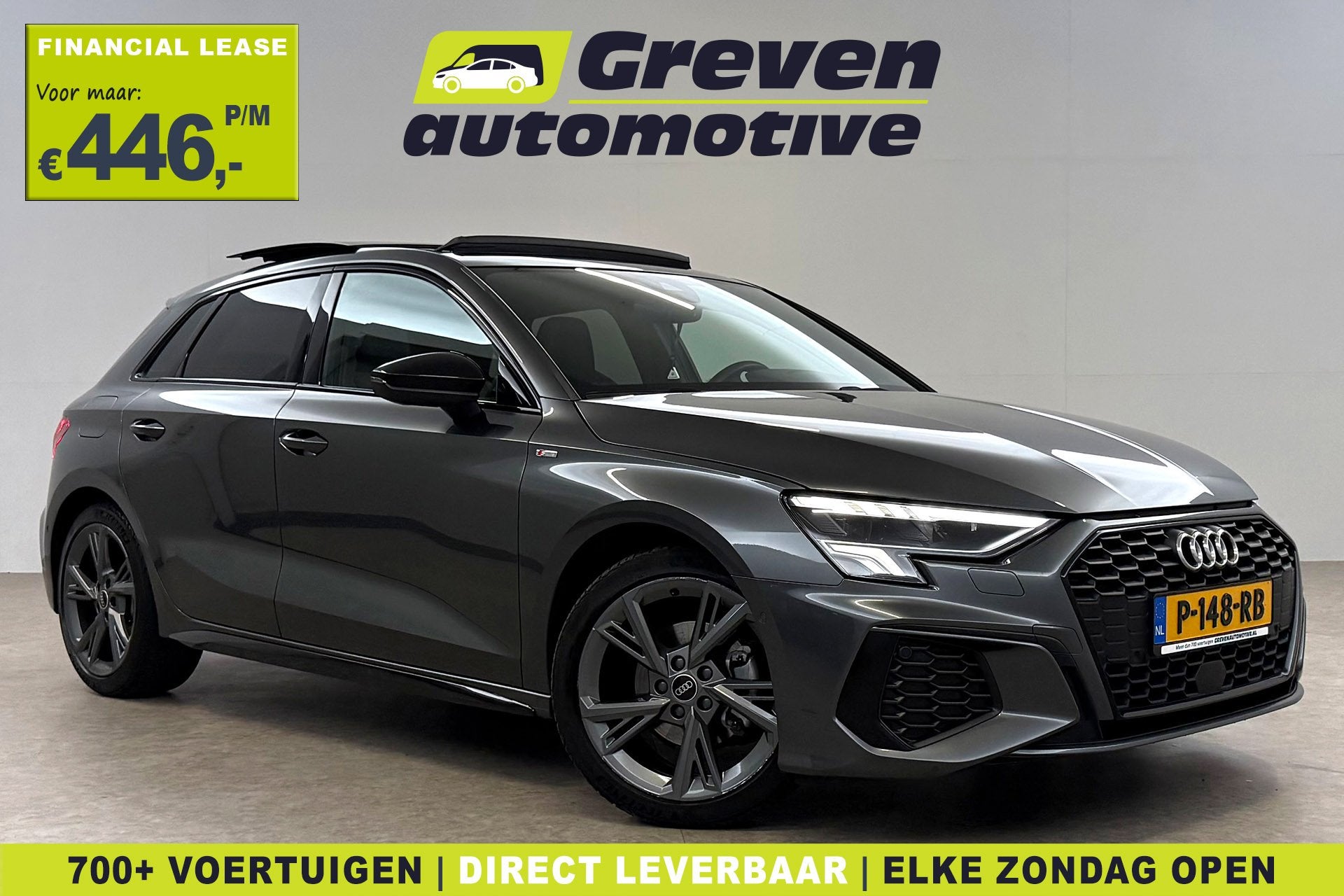 Audi A3 35 TFSI S-Line | Pano | Virtual | Carplay | Keyless, Auto's, 4 cilinders, 150 pk, Verwarmde buitenspiegels, Origineel Nederlands
