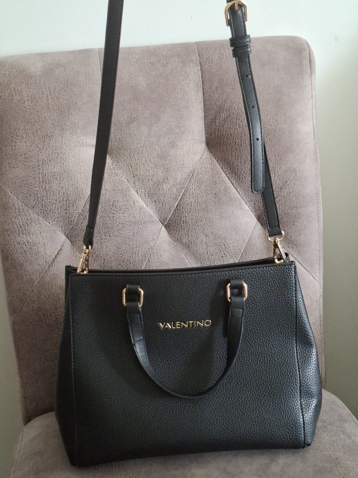 Valentino handtas en schoudertas, Ophalen of Verzenden, Nieuw, Zwart, Handtas