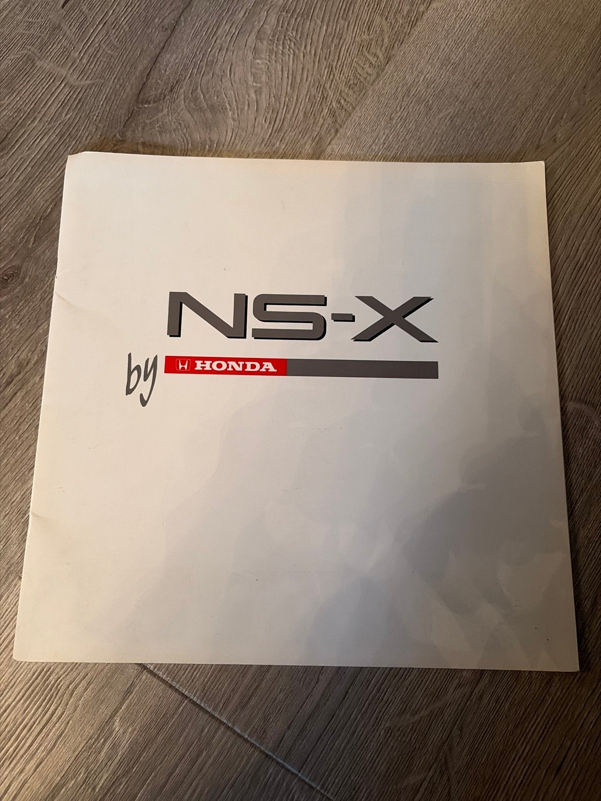 Zeer zeldzame Honda NSX prototype folder - Hoogglans, Ophalen of Verzenden, Zo goed als nieuw, Honda