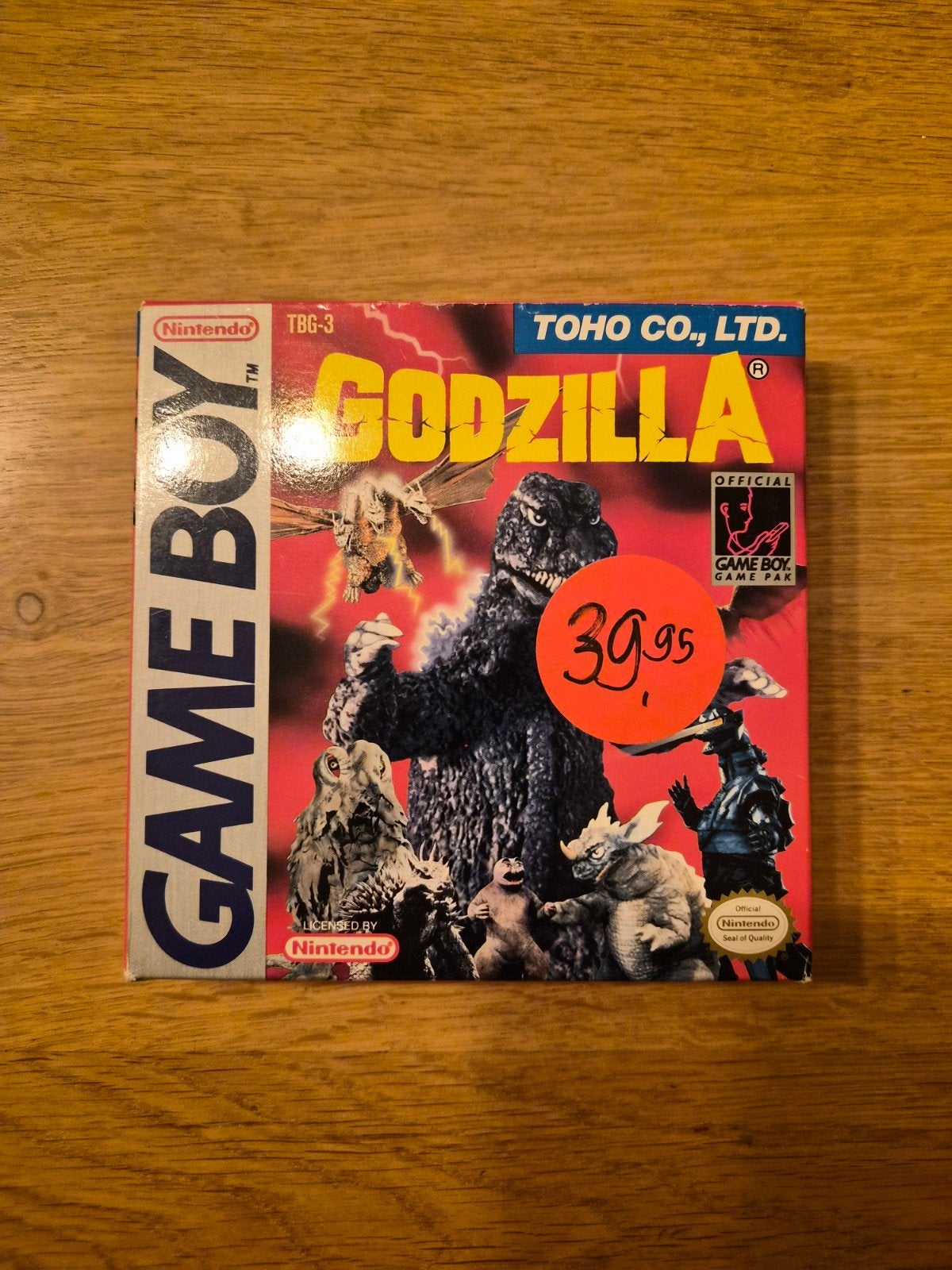 Godzilla Game Boy CIB - Zo goed als nieuw, Spelcomputers en Games, Avontuur en Actie, 1 speler, Ophalen of Verzenden, Zo goed als nieuw