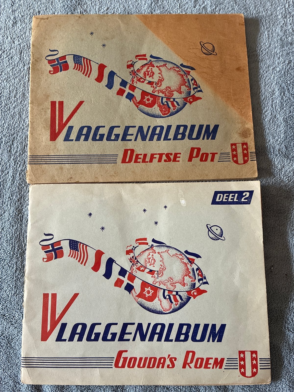 Vlaggenalbum Delftse Pot & Gouda's Roem - Deel 2, Ophalen of Verzenden, Gebruikt, Overige typen