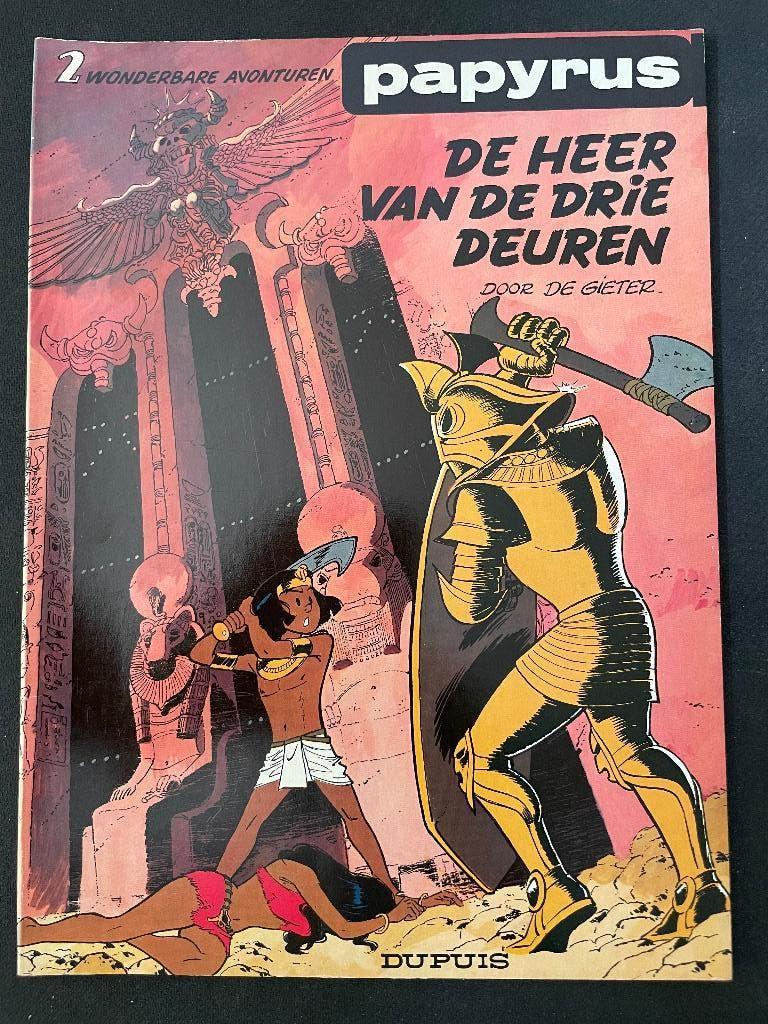 2 Papyrus strips, Meerdere stripboeken, Ophalen of Verzenden, Gelezen, Dupuis