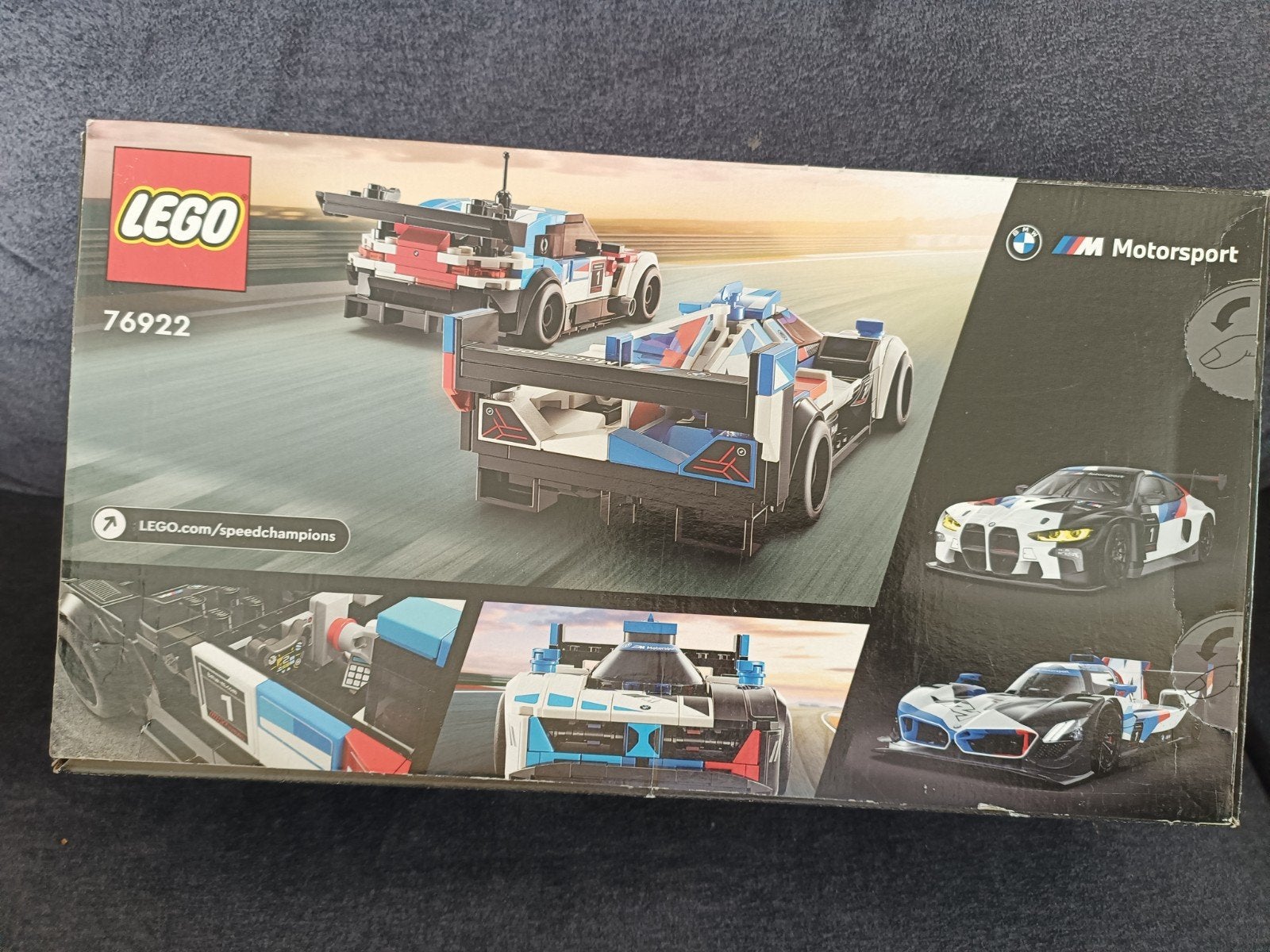 LEGO Speed Champions 76922 BMW M4 GT3 & M Hybrid V8, Nieuw, LEGO System A/S, Aastvej 1, 7190 Billund, Denemarken, Lego