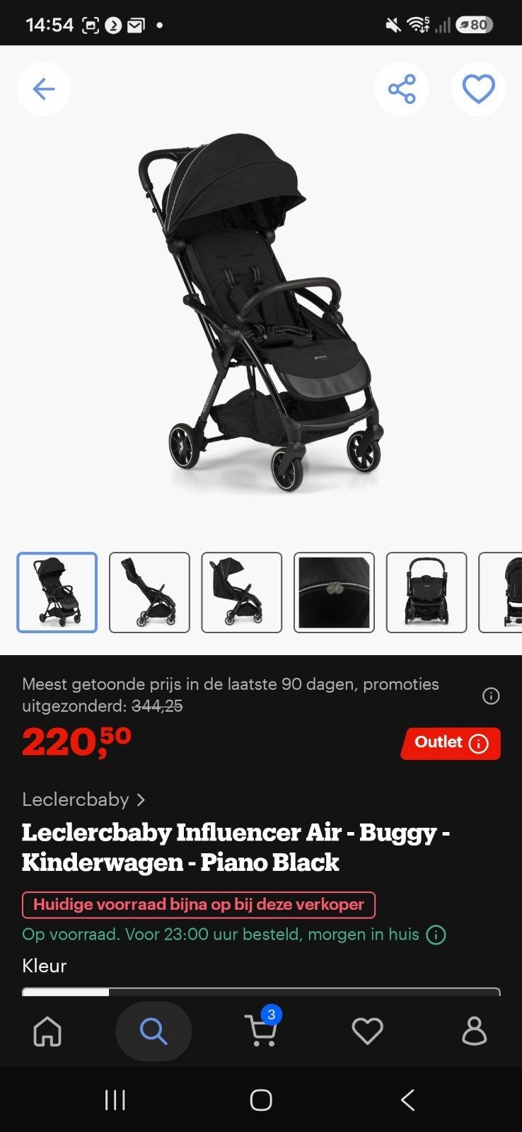2x Le Clerc Kinderwagens voor Tweeling + 2 Winterzakken, Kinderen en Baby's, Kinderwagens en Combinaties, Ophalen