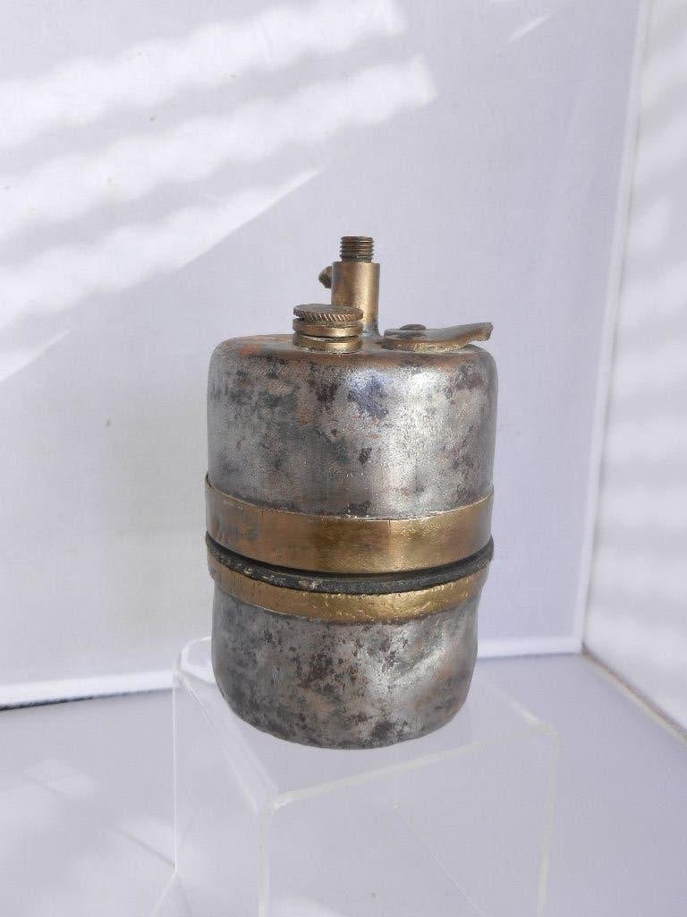 Antieke Carbid plukkerslamp, Ophalen of Verzenden