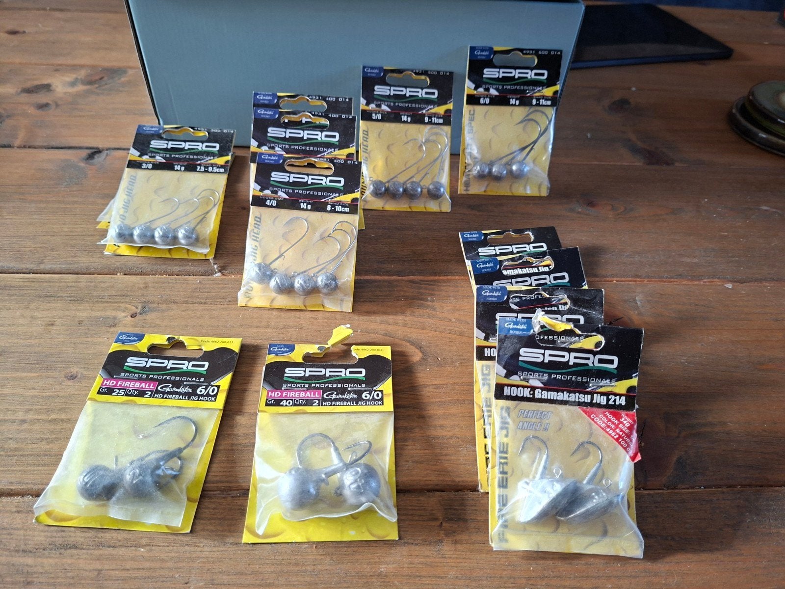 Spro Jig & Fireball loodkoppen, Spro, Overige typen, Ophalen of Verzenden, Nvt