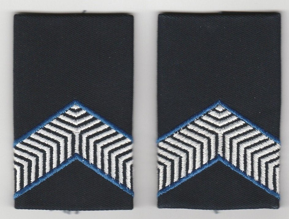 Set rang Marechaussee (KMar) - Marechaussee 2e kl (donkerbl, Verzamelen, Militaria | Algemeen, Verzenden, Marechaussee, Nederland