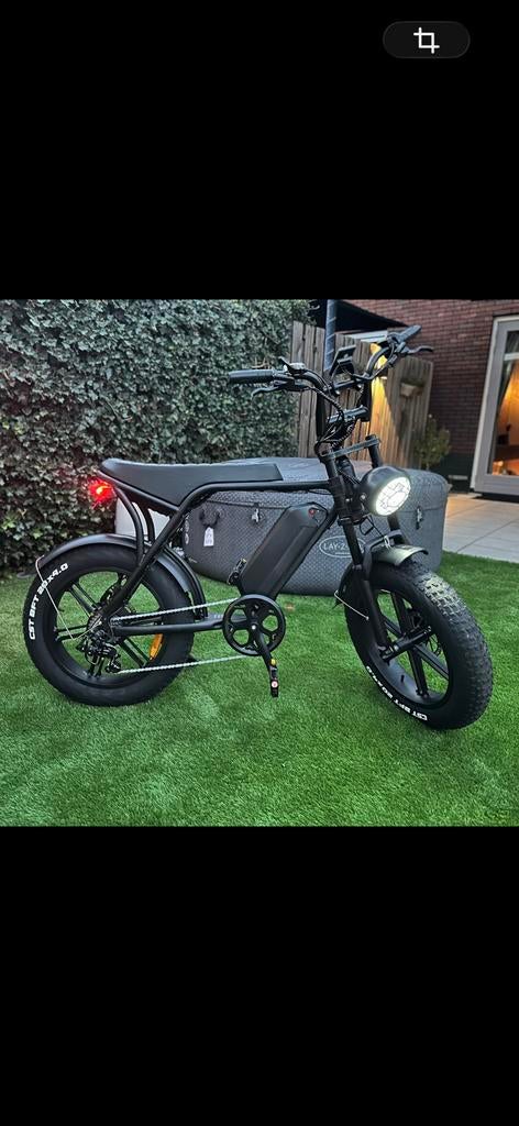 V8 Fatbike, Fietsen en Brommers, Fietsen | Bakfietsen, Zo goed als nieuw, Elektrisch, Ophalen of Verzenden