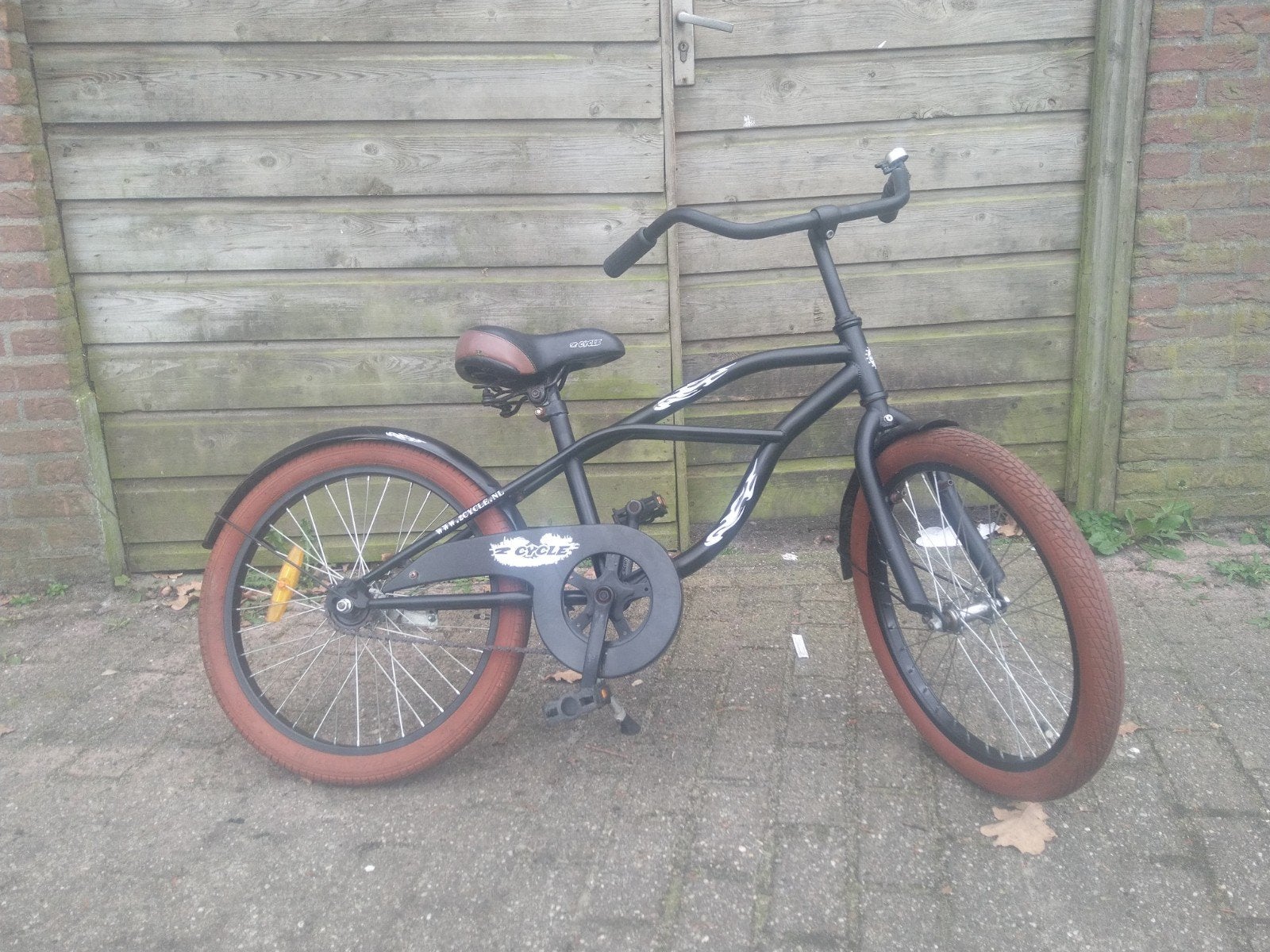Jongensfiets 20 inch terug traprem Goedestaat!, Ophalen of Verzenden, Zo goed als nieuw