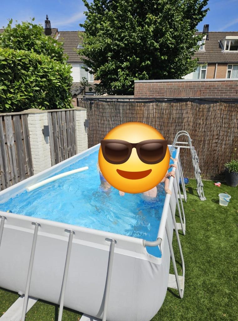 Bestway zwembad incl. Zandfilterpomp en alle accessoires, Tuin en Terras, Zwembaden, Ophalen, 200 tot 300 cm, 80 tot 120 cm, Zo goed als nieuw