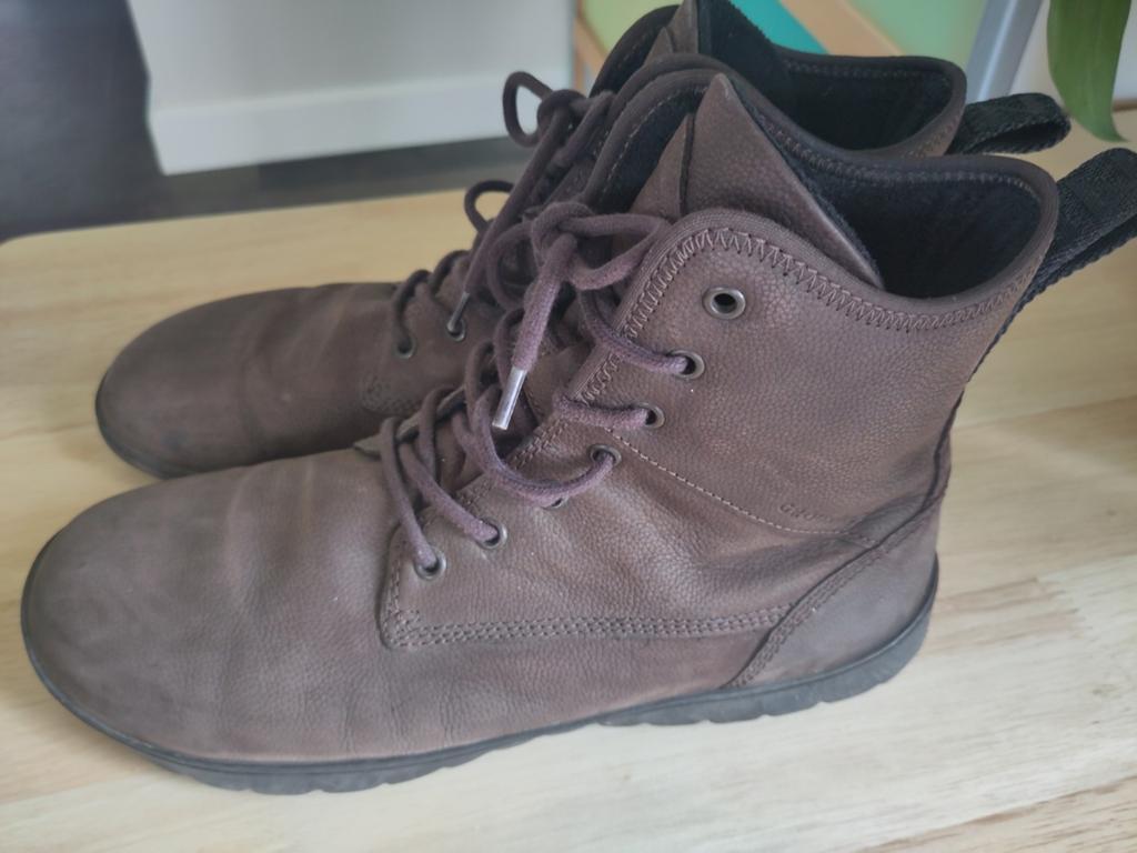 Groundies barefoot laarsjes maat 42, Bruin, Lage of Enkellaarzen, Ophalen of Verzenden, Gedragen