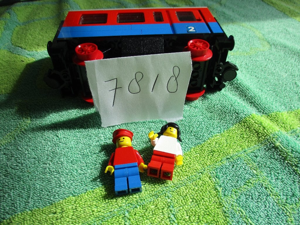 lego Set 7818 Passagiersrijtuig, Ophalen of Verzenden, Gebruikt, Complete set, Lego
