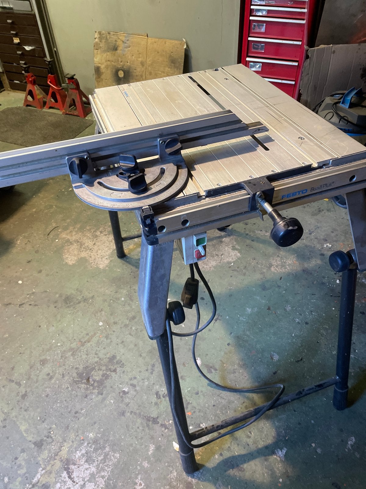 Festool Basis 1A/T Tafelzaag - Gebruikt, Ophalen, Gebruikt, Cirkelzaag, 600 tot 1200 watt