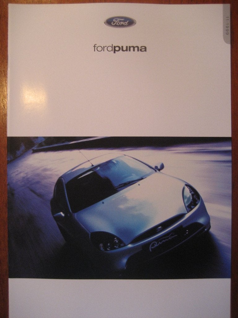 Ford Puma (nov. 1999), Boeken, Ophalen of Verzenden, Nieuw, Ford