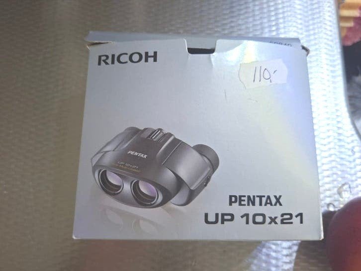 Pentax UP 10x21 Verrekijker - Nieuw in doos, Audio, Tv en Foto, Optische apparatuur | Verrekijkers, Nieuw, Dakkant (recht), 8 tot 12x