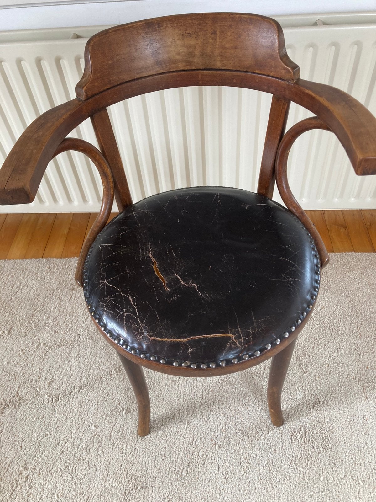 Originele Thonet eetkamerstoel, Antiek en Kunst, Ophalen