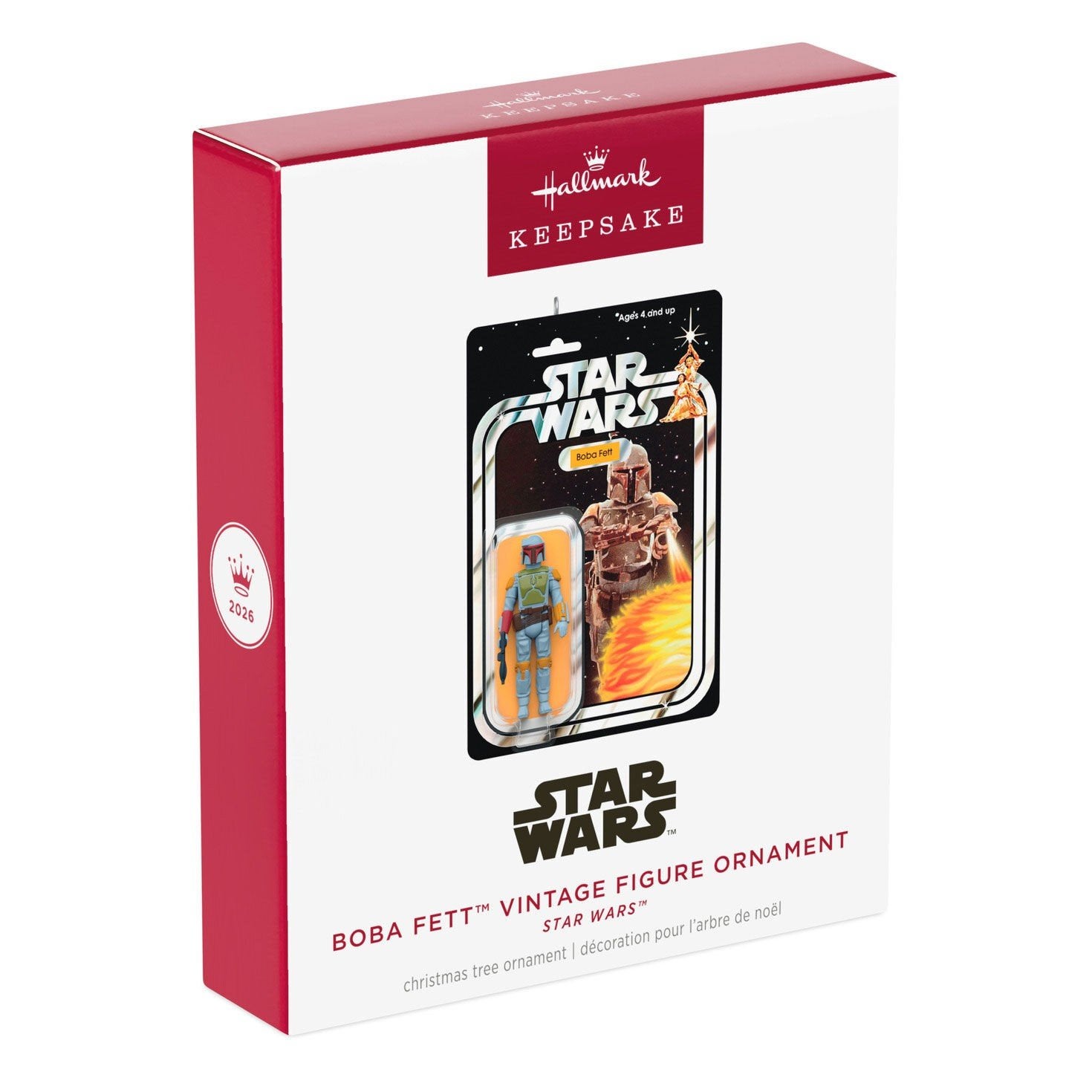 Star Wars Hallmark Boba Fett Vintage figuur ornament nieuw, Verzamelen, Ophalen of Verzenden, Nieuw, Gebruiksvoorwerp