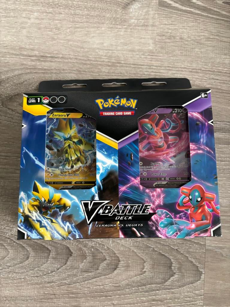 Pokémon V Battle Deck: Zeraora vs Deoxys - Nieuw!, Ophalen of Verzenden, Nieuw, Speeldeck
