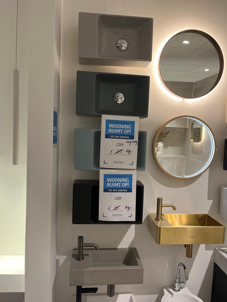 Diverse fonteintjes voor toiletruimte nieuw!, Ophalen, Nieuw, Toilet