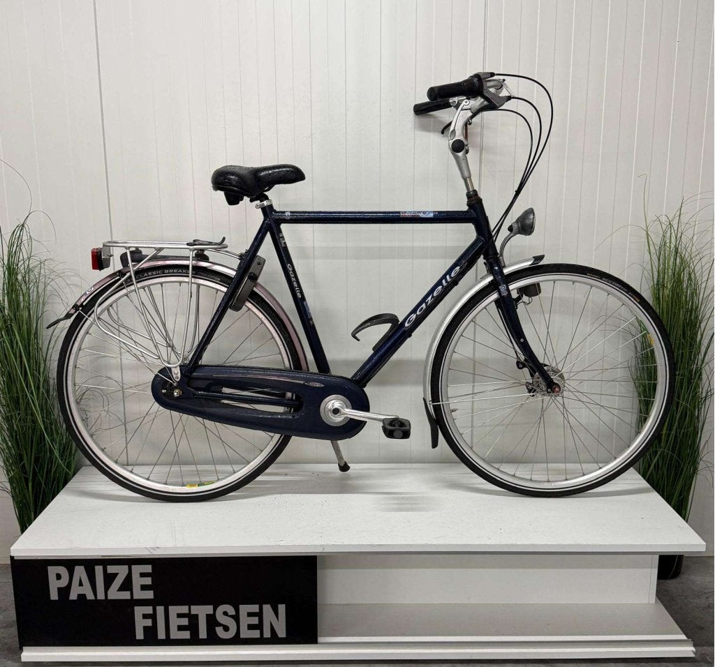 Gazelle Davos Herenfiets, framehoogte 61cm, 7 Versnellingen, Fietsen en Brommers, Fietsen | Heren | Herenfietsen, Gebruikt, Versnellingen