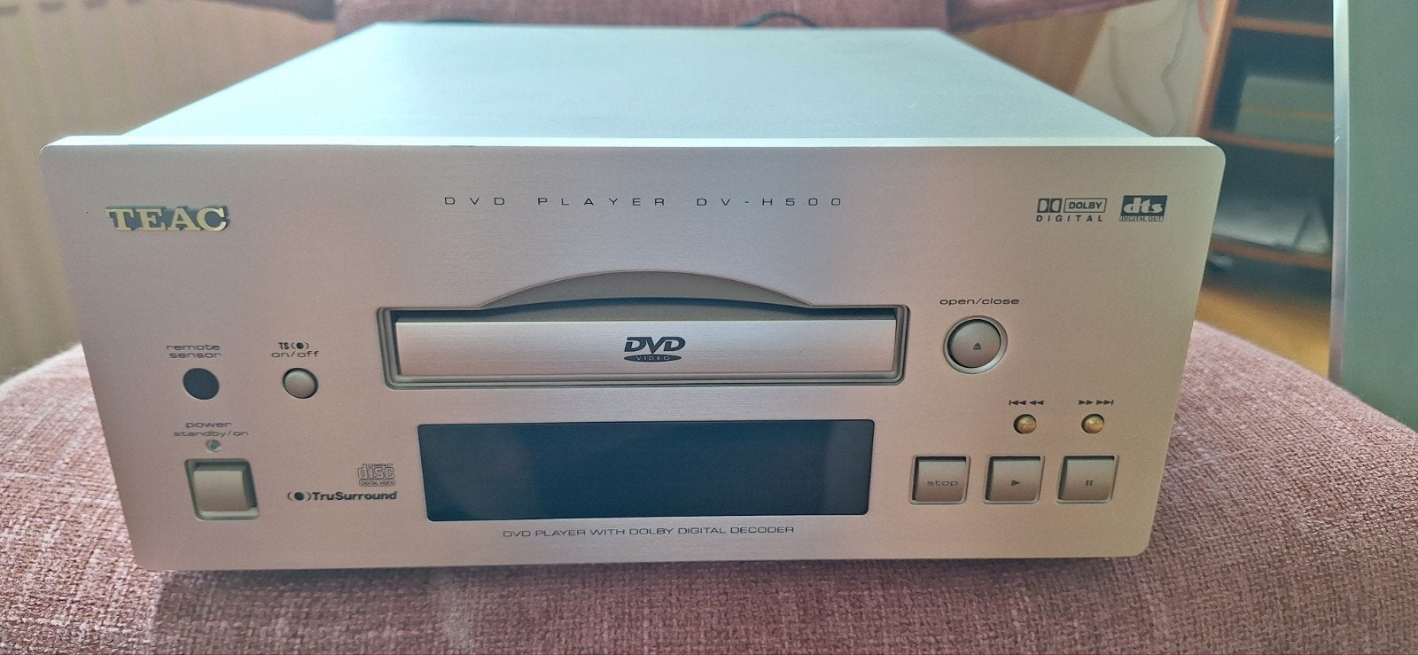 TEAC DV-H500 DVD-speler - Zilverkleurig, Ophalen, Gebruikt, Dvd-speler, Overige merken