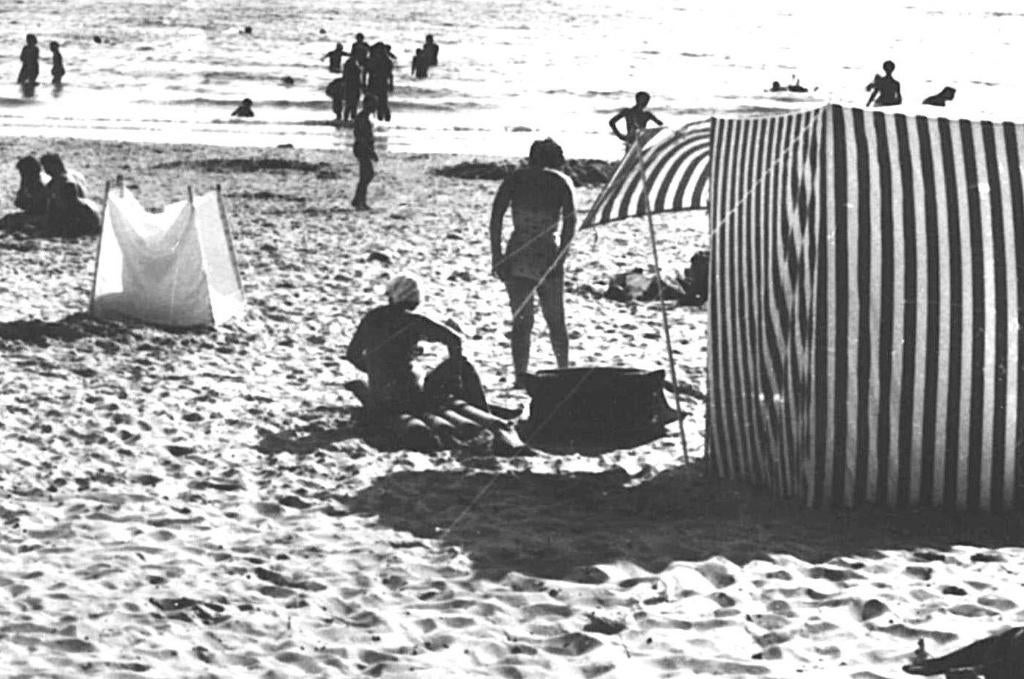 992652 Zoutelande Zeeland 1961 strand Gelopen met postzegel, Ophalen of Verzenden, 1960 tot 1980, Gelopen, Zeeland