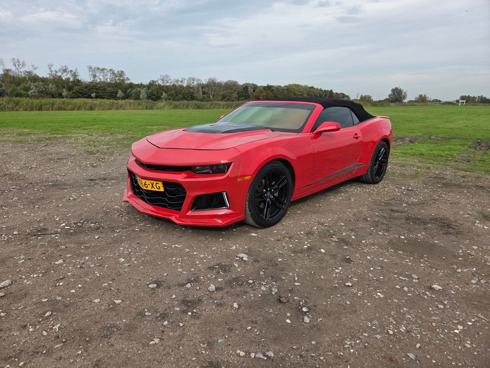 Chevrolet Camaro 3.6 V6 328PK AUT CABRIO RS LS1 HUD CAM LEER, Auto's, Automaat, Dealer onderhouden, 1800 kg, Cabriolet
