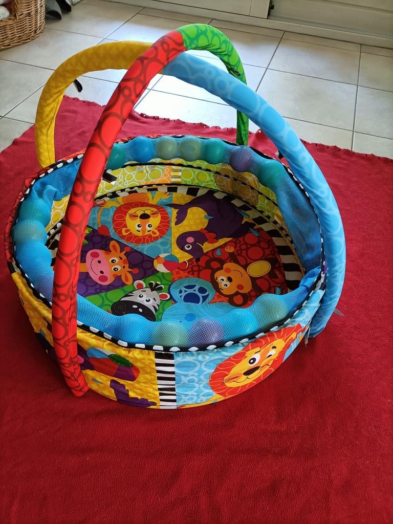 Ballenbak met leuke zachte ballen (lidl boerderij mini's), Ophalen, Overige typen