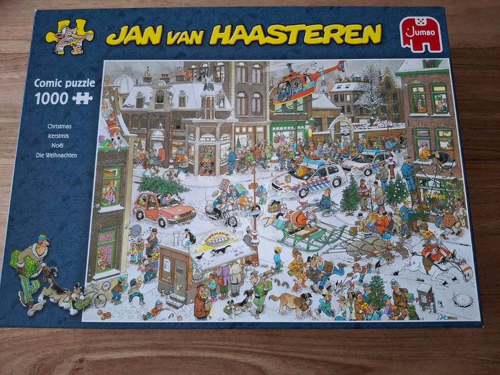 J.V.HAASTEREN puzzel 1000 stukjes.🧩🧩🧩, Ophalen, 500 t/m 1500 stukjes, Zo goed als nieuw