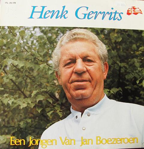 Lp henk gerrits gezocht, Ophalen of Verzenden, Zo goed als nieuw, Overige formaten, Levenslied of Smartlap